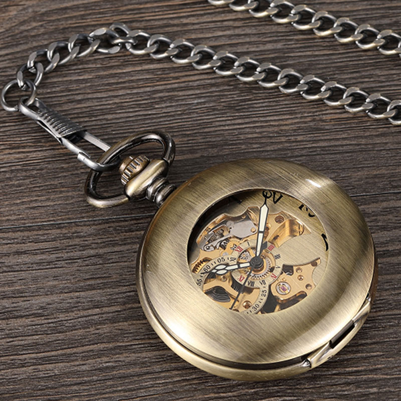Montre de poche mécanique Vint - Pocket Watch Mechanical Skeleton Vintage avis et prix