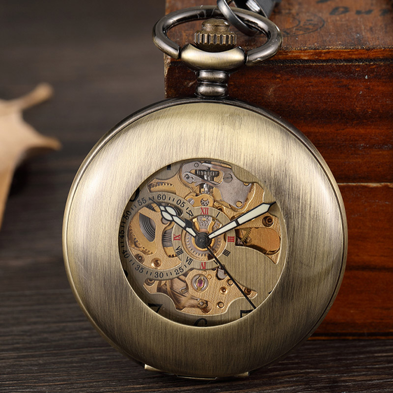 Montre de poche mécanique Vint - Pocket Watch Mechanical Skeleton Vintage avis et prix