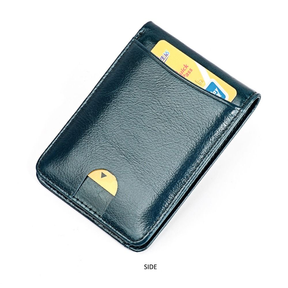 Portefeuille fin en cuir minim - Money Clip Minimalist Rfid Blocking avis et prix