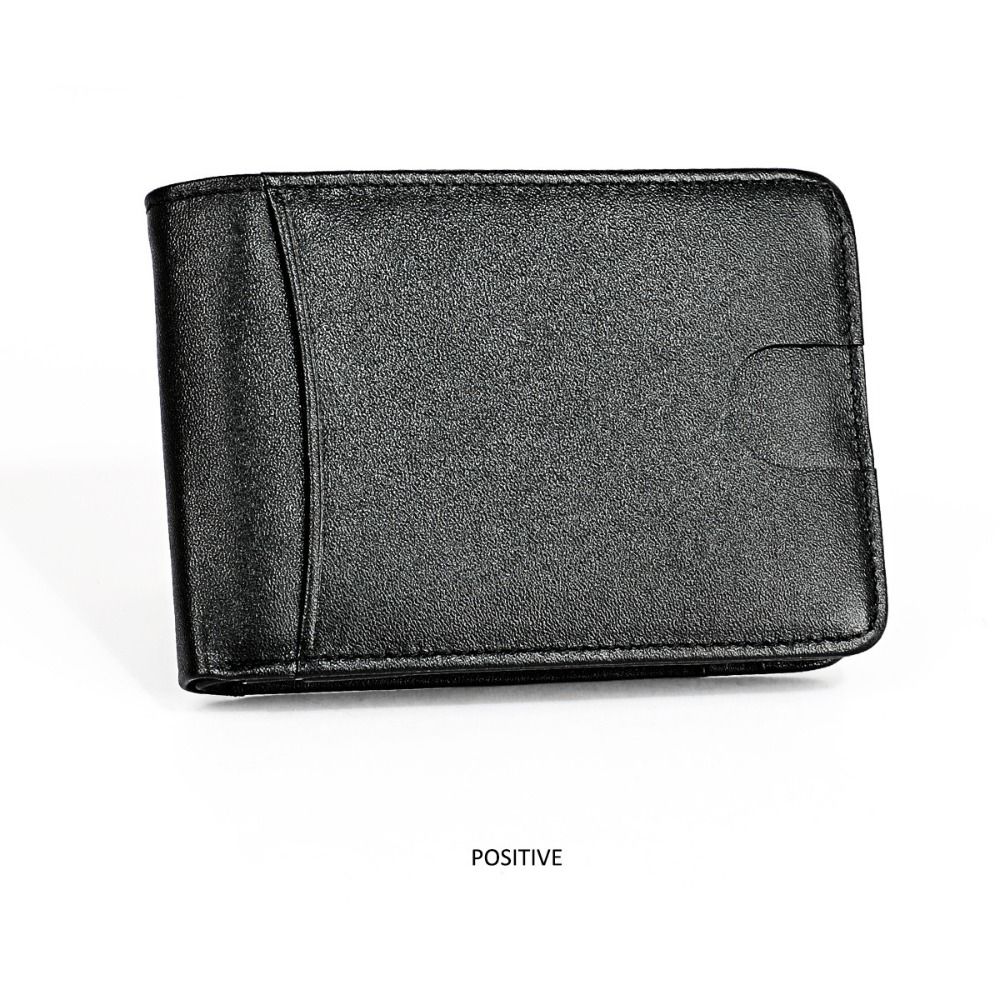 Portefeuille fin en cuir minim - Money Clip Minimalist Rfid Blocking avis et prix
