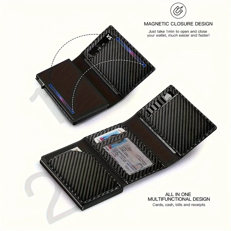 Portefeuille minimaliste en fi - Money Clip Minimalist Rfid Blocking avis et prix