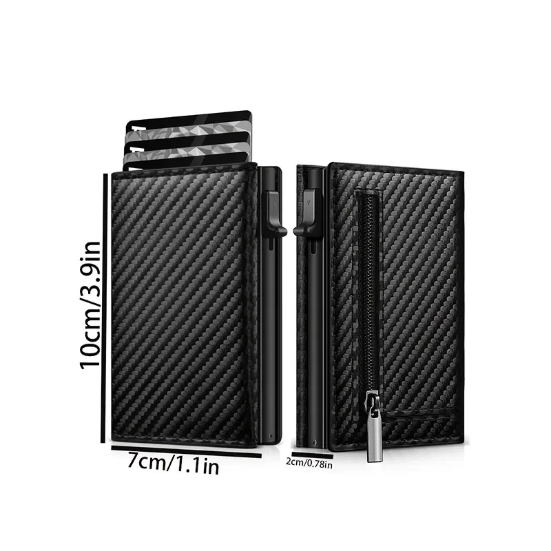 Portefeuille minimaliste en fi - Money Clip Minimalist Rfid Blocking avis et prix