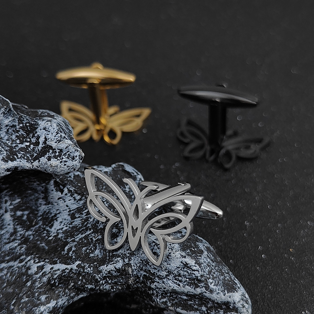 Lèvent de manchette papillon c - Cufflinks Men Stainless Steel Luxury avis et prix
