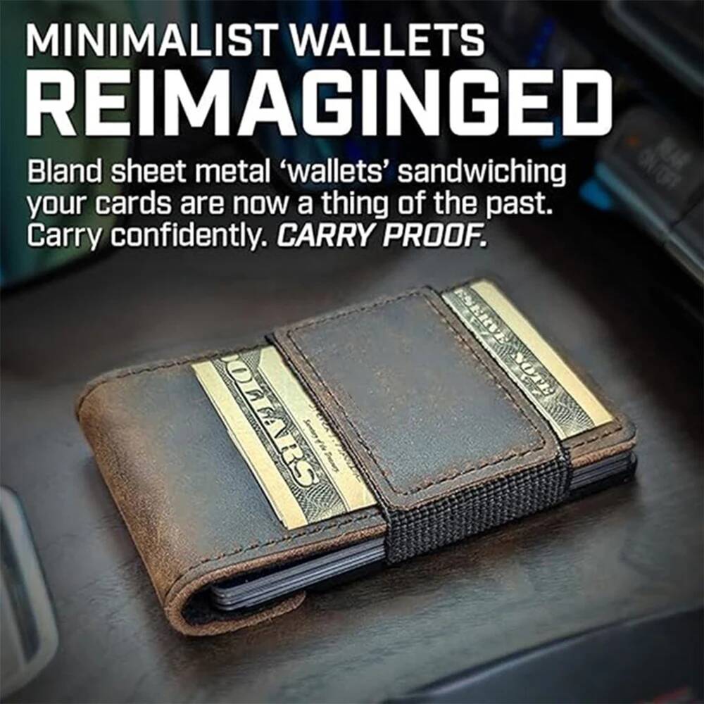 OUIO Portefeuille en cuir mini - Money Clip Minimalist Rfid Blocking avis et prix