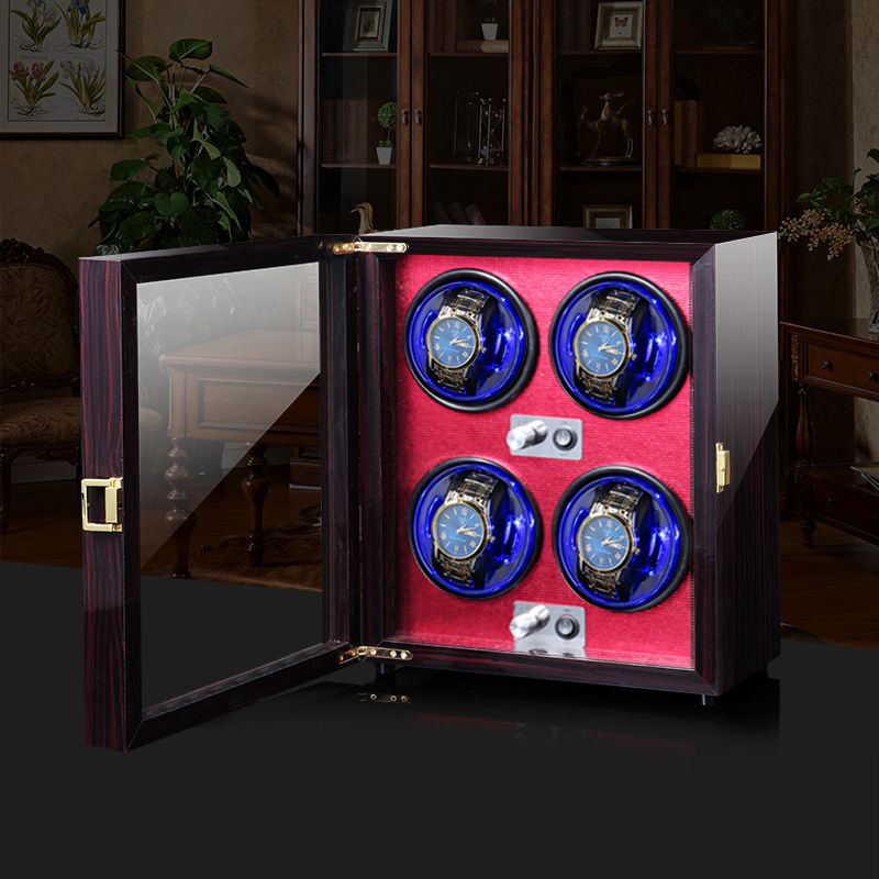 Remontoir de montre de luxe 4  - Watch Winder 4 Watches Automatic Silent avis et prix