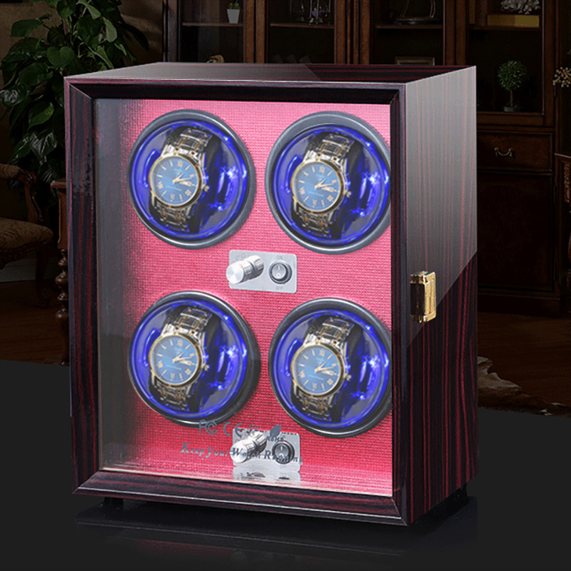 Remontoir de montre de luxe 4  - Watch Winder 4 Watches Automatic Silent avis et prix