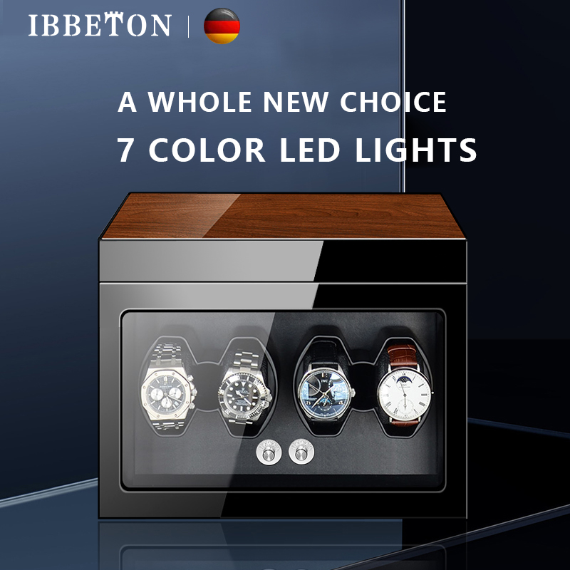 IBBEBOU- Boîtier de Remontage  - Watch Winder 4 Watches Automatic Silent avis et prix