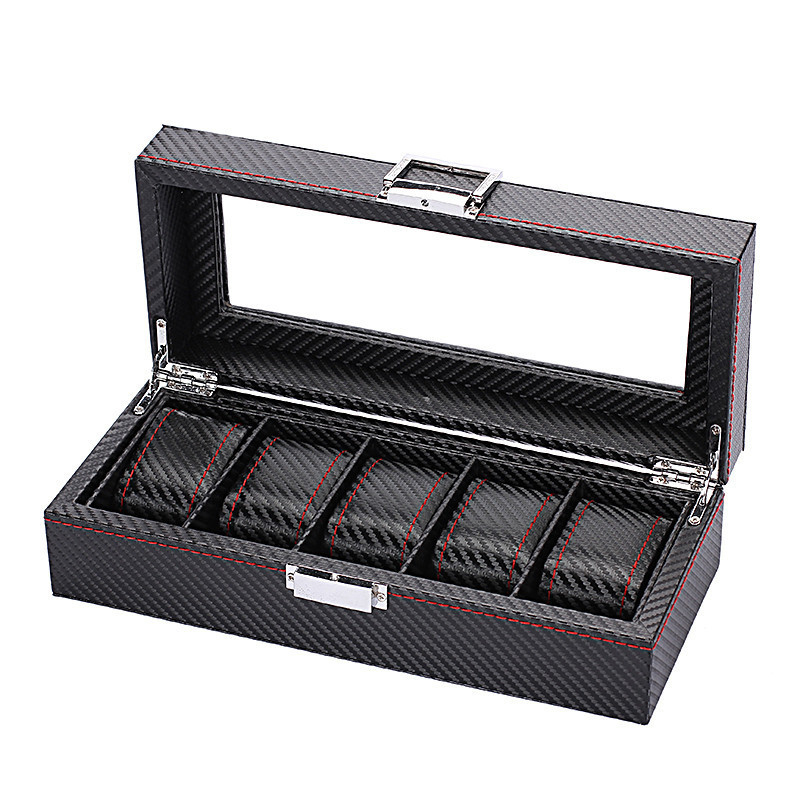 WellZone mode Style 5/6/10/12  - Watch Display Storage Box Carbon Fiber avis et prix