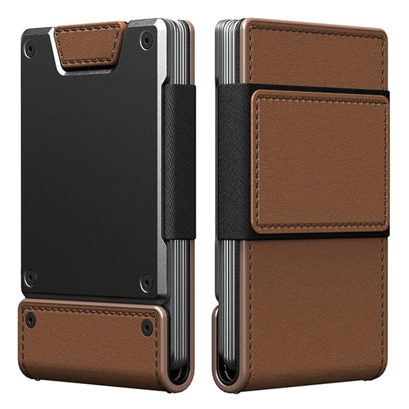 Porte-cartes de crédit en méta - Money Clip Minimalist Rfid Blocking avis et prix