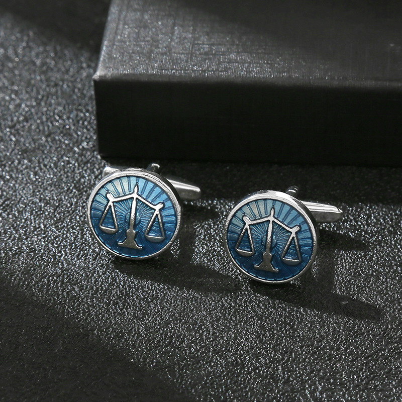 Boutons de manchette ronds en  - Cufflinks Men Stainless Steel Luxury avis et prix