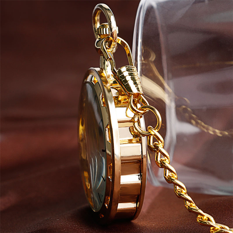 Montre de poche mécanique tran - Pocket Watch Mechanical Skeleton Vintage avis et prix