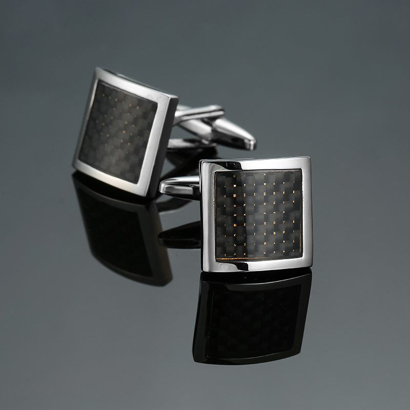 Nouveauté de luxe en fibre d'a - Cufflinks Men Stainless Steel Luxury avis et prix